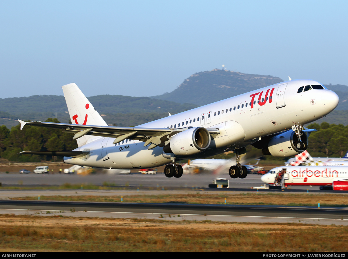 Aircraft Photo of ES-SAK | Airbus A320-214 | TUI | AirHistory.net #660752