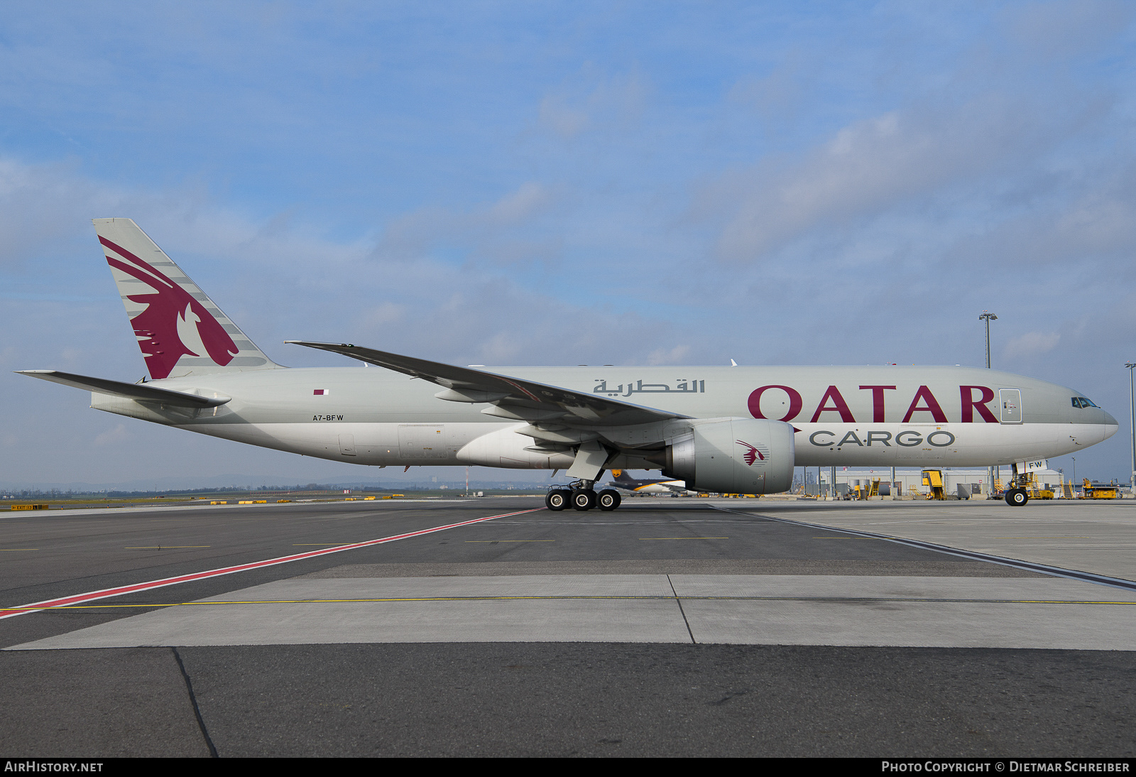 Aircraft Photo of A7-BFW | Boeing 777-F | Qatar Airways Cargo | AirHistory.net #660756
