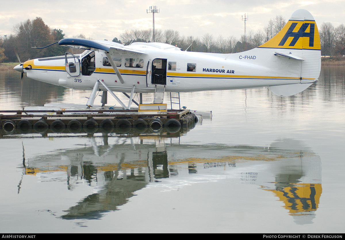 Aircraft Photo of C-FHAD | Vazar DHC-3T Turbine Otter | Harbour Air | AirHistory.net #660766