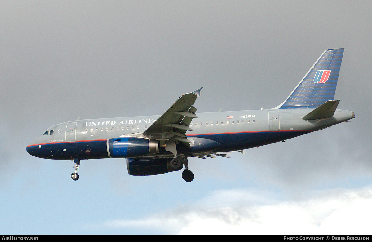 Aircraft Photo of N892UA | Airbus A319-132 | United Airlines | AirHistory.net #660789