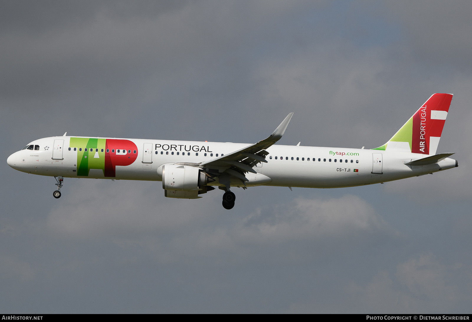 Aircraft Photo of CS-TJI | Airbus A321-251N | TAP Air Portugal | AirHistory.net #660804