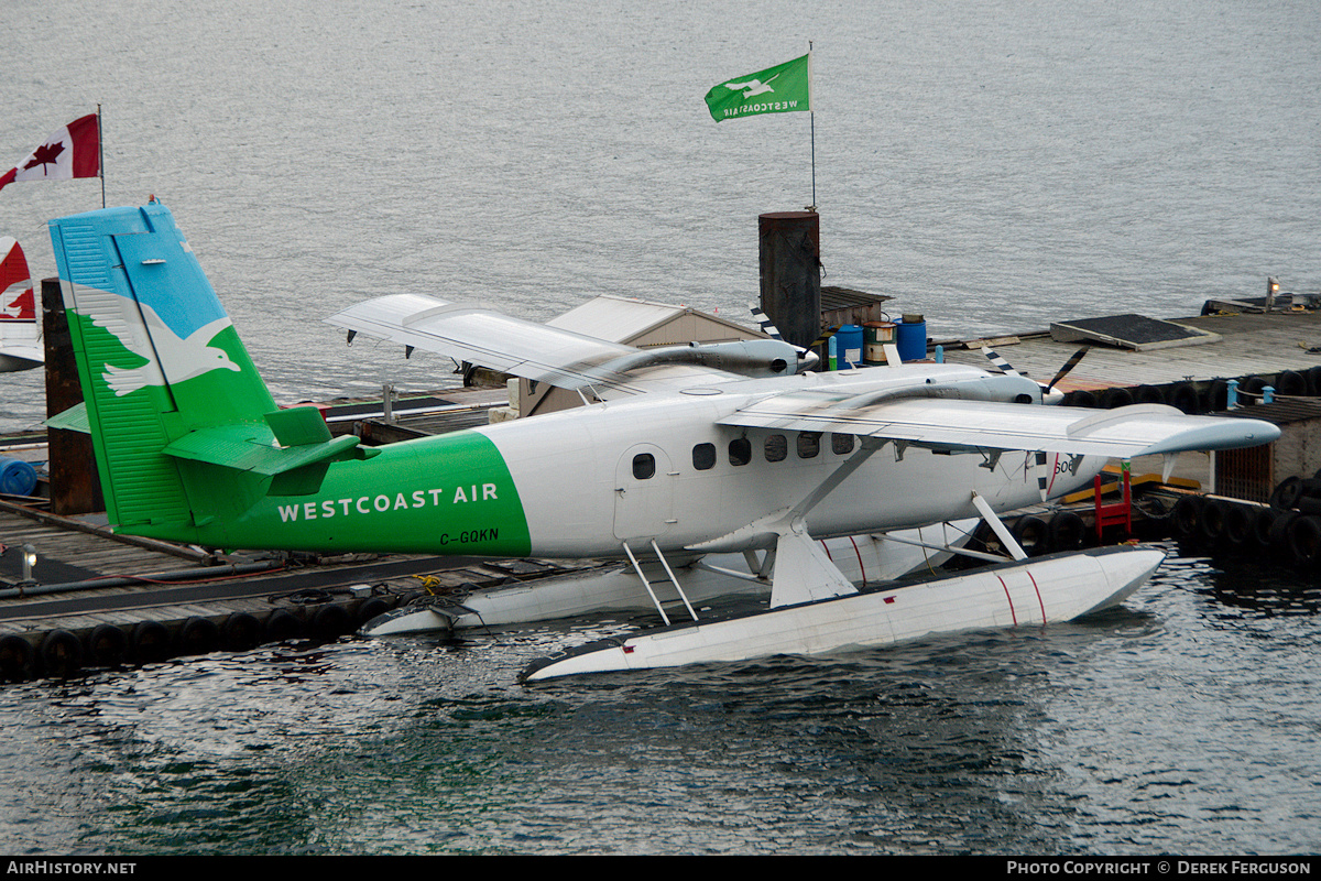 Aircraft Photo of C-GQKN | De Havilland Canada DHC-6-100 Twin Otter | West Coast Air | AirHistory.net #660809