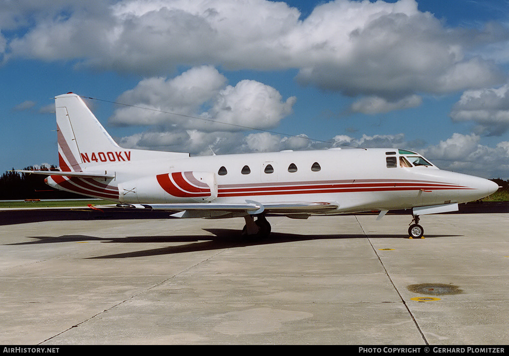 Aircraft Photo of N400KV | North American Rockwell NA-465 Sabreliner 65 | AirHistory.net #660818