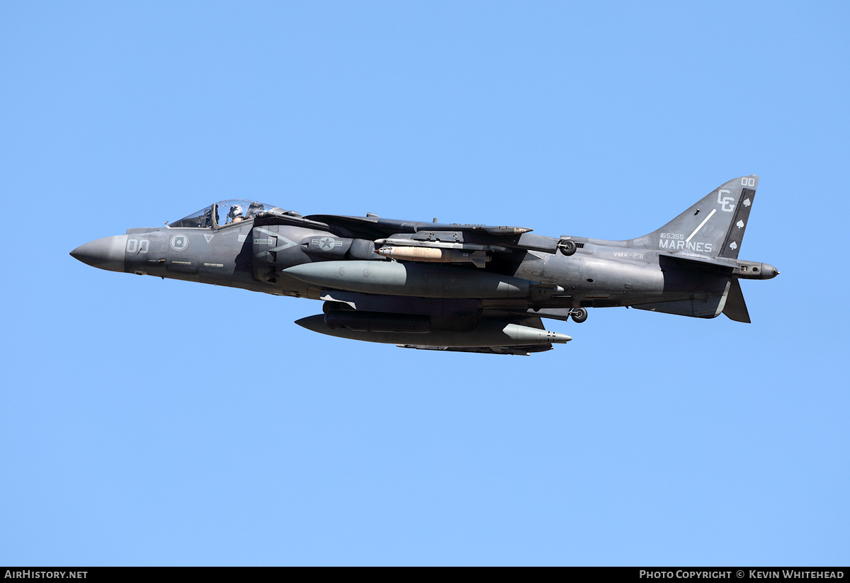 Aircraft Photo of 165355 | Boeing AV-8B(R) Harrier II+ | USA - Marines | AirHistory.net #660824
