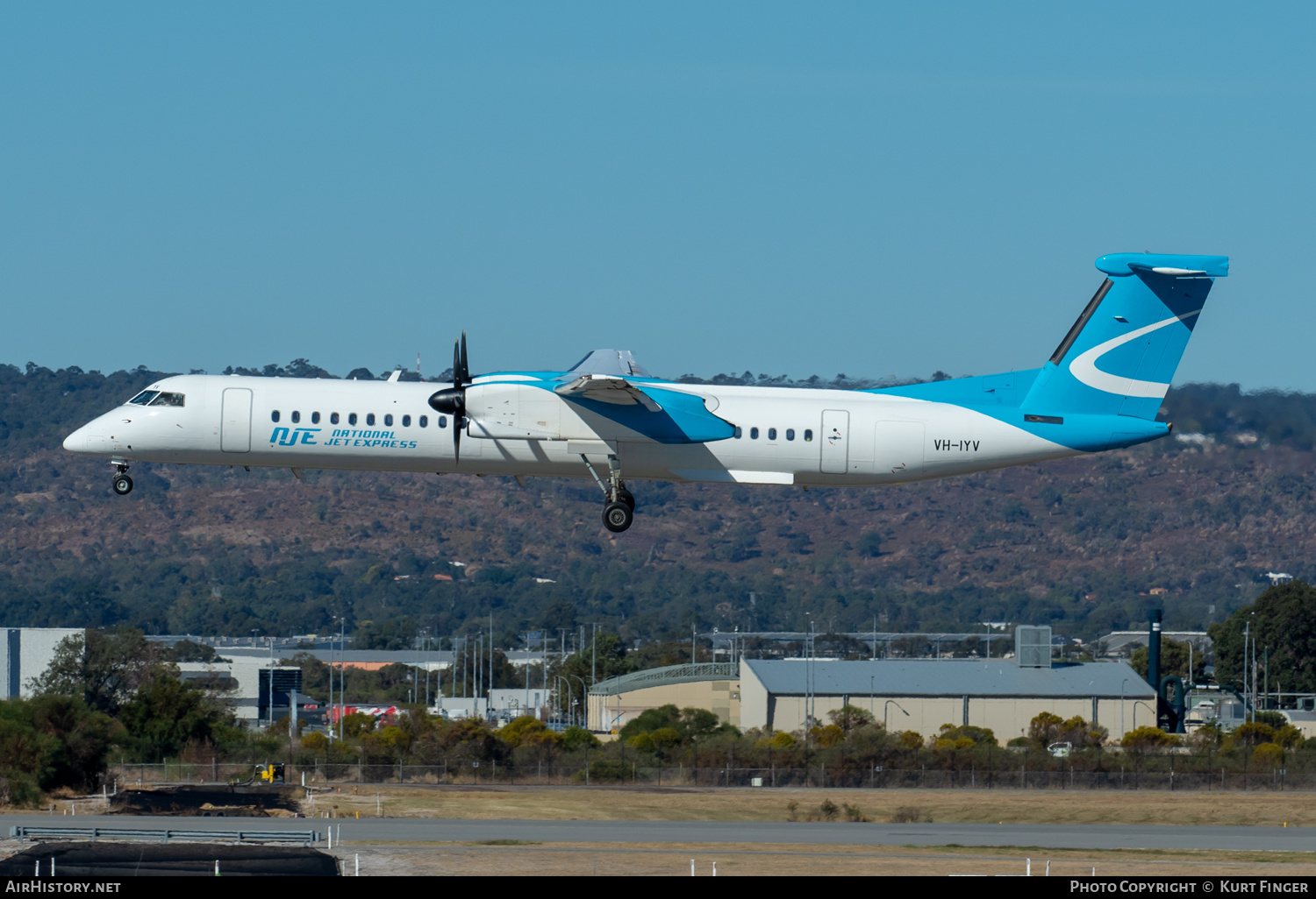 Aircraft Photo of VH-IYV | Bombardier DHC-8-402 Dash 8 | NJE - National Jet Express | AirHistory.net #660831