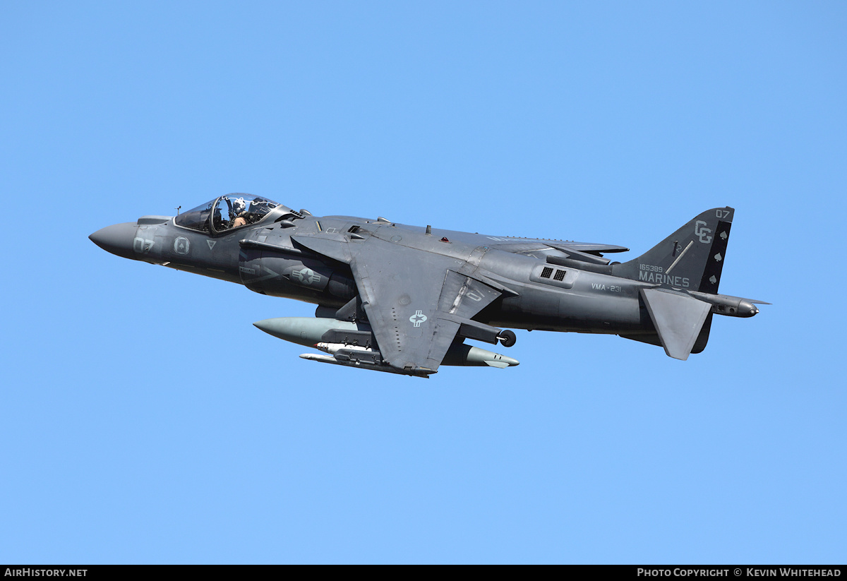 Aircraft Photo of 165389 | Boeing AV-8B(R) Harrier II+ | USA - Marines | AirHistory.net #660833