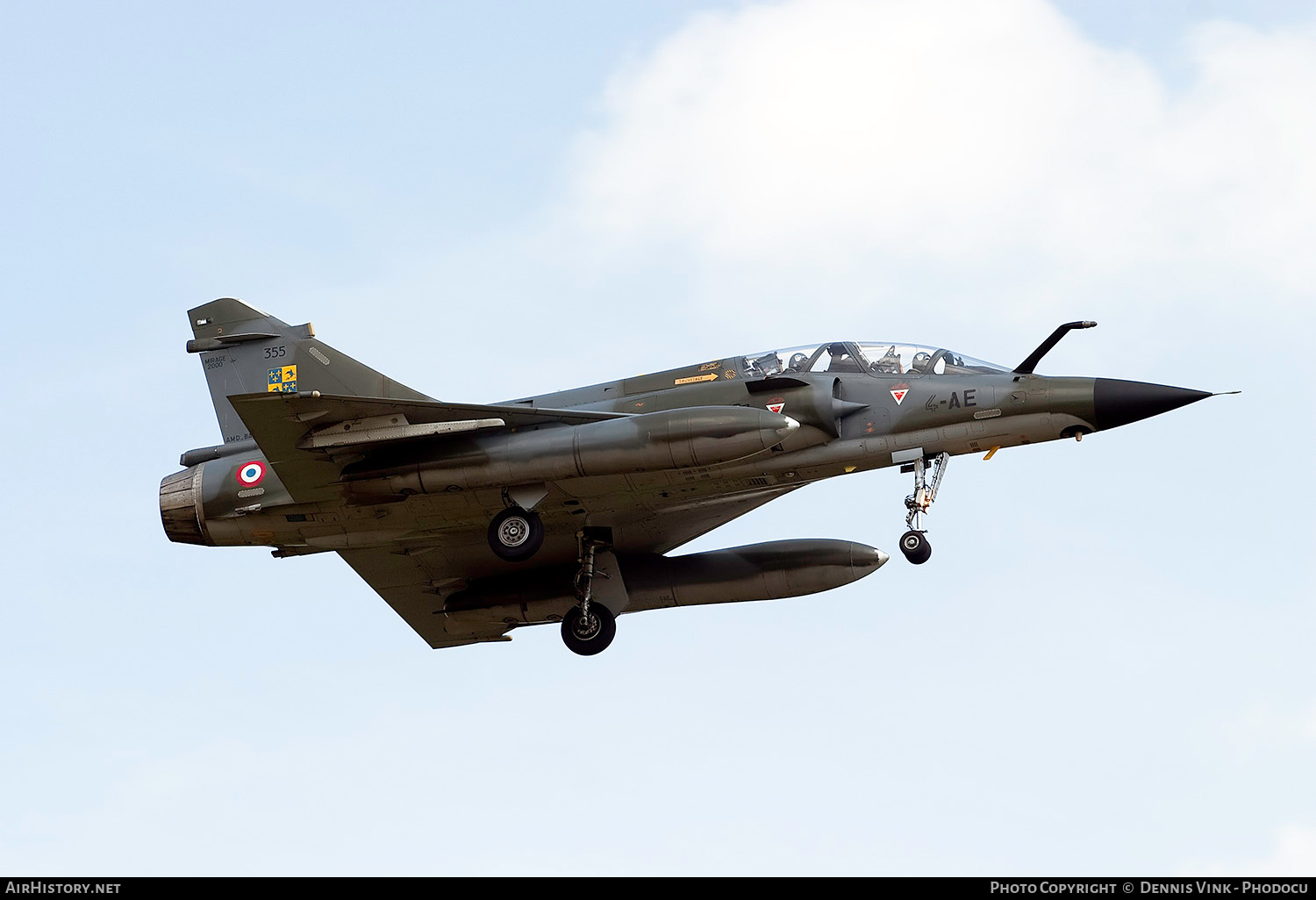 Aircraft Photo of 355 | Dassault Mirage 2000N | France - Air Force | AirHistory.net #660849