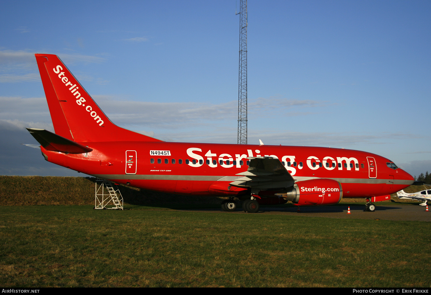 Aircraft Photo of N494ST | Boeing 737-5L9 | Sterling Airlines | AirHistory.net #660851