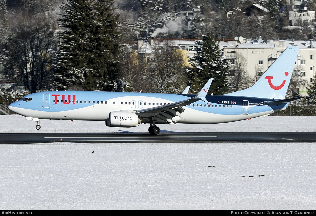 Aircraft Photo of G-TAWB | Boeing 737-8K5 | TUI | AirHistory.net #660867