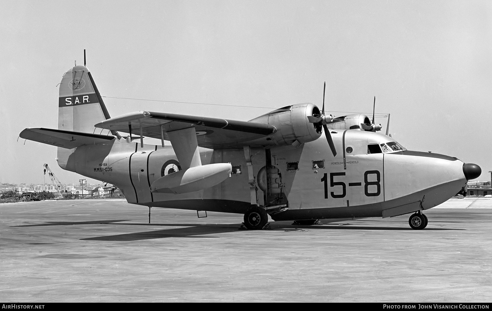 Aircraft Photo of MM51-035 | Grumman HU-16A Albatross | Italy - Air Force | AirHistory.net #660870