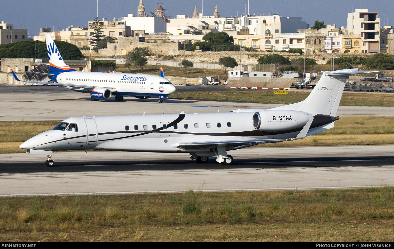 Aircraft Photo of G-SYNA | Embraer Legacy 650 (EMB-135BJ) | AirHistory.net #660872
