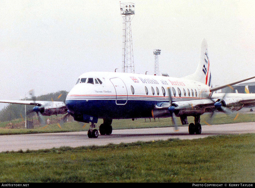 Aircraft Photo of G-AOYR | Vickers 806 Viscount | British Air Ferries - BAF | AirHistory.net #660879