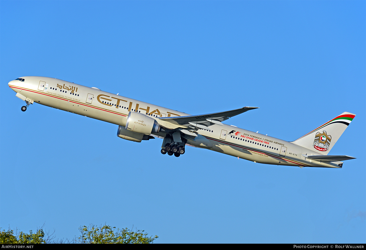 Aircraft Photo of A6-ETO | Boeing 777-3FX/ER | Etihad Airways | AirHistory.net #660895