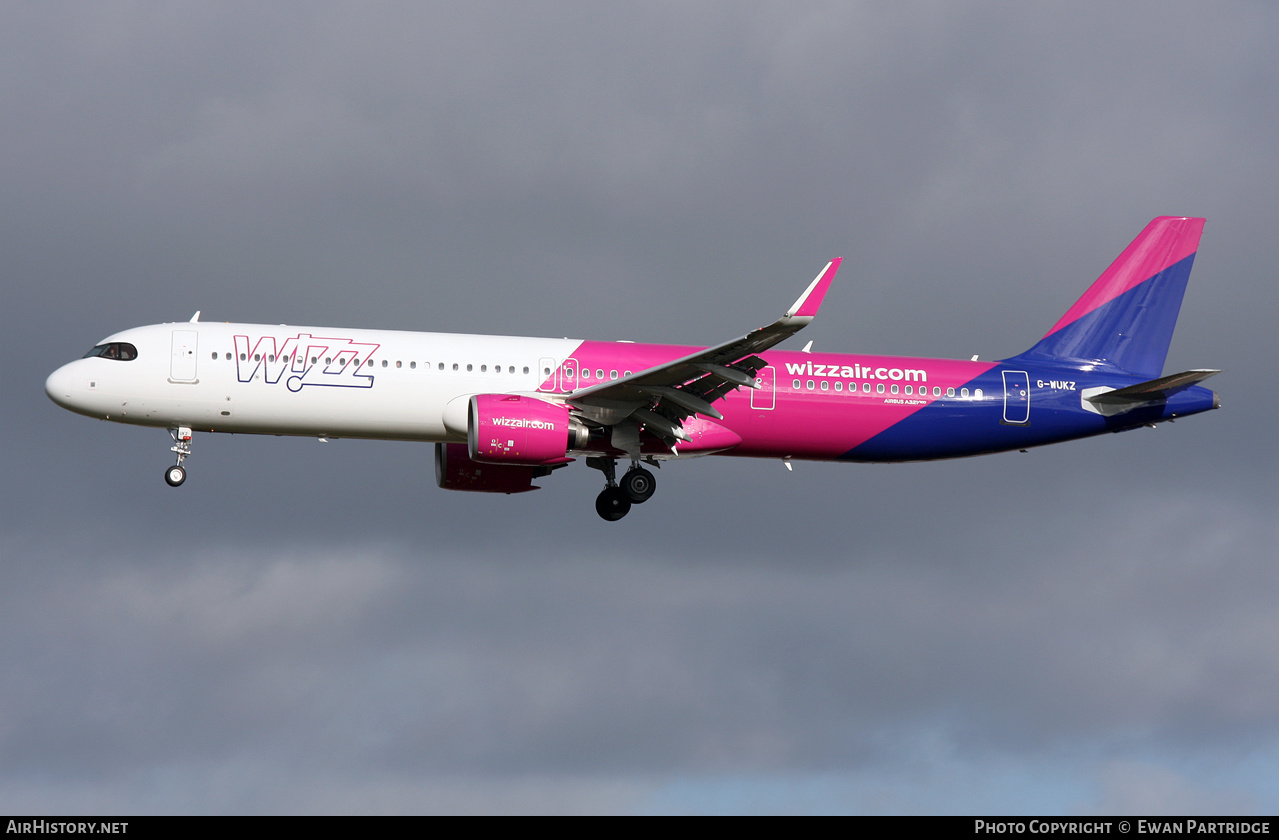 Aircraft Photo of G-WUKZ | Airbus A321-251NX | Wizz Air | AirHistory.net #660915