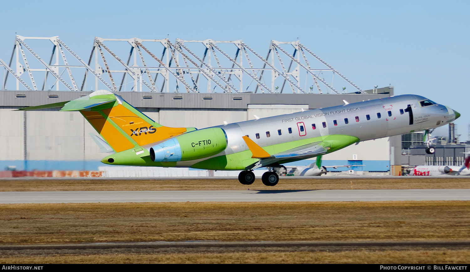 Aircraft Photo of C-FTIO | Bombardier Global Express (BD-700-1A10) | AirHistory.net #660939