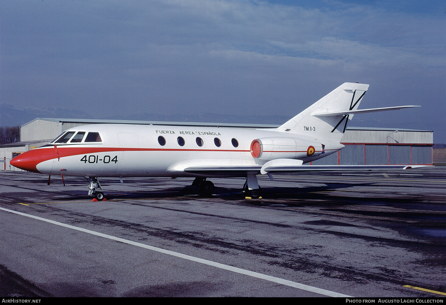 Aircraft Photo of TM.11-3 | Dassault Falcon 20D | Spain - Air Force | AirHistory.net #660944