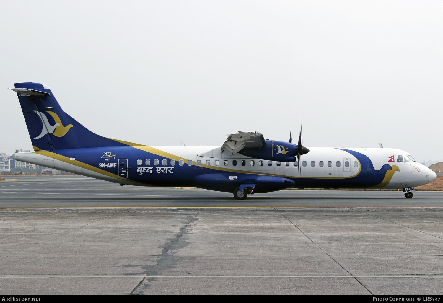 Aircraft Photo of 9N-AMF | ATR ATR-72-500 (ATR-72-212A) | Buddha Air | AirHistory.net #660951
