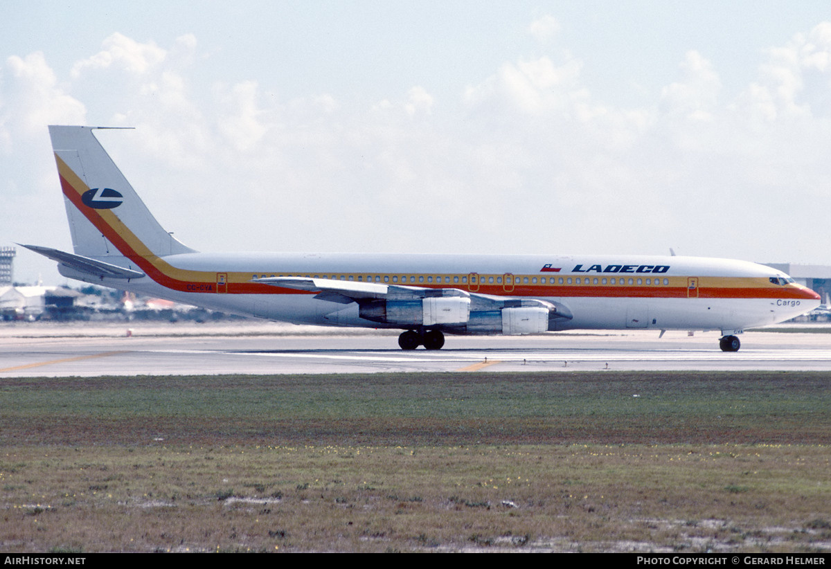 Aircraft Photo of CC-CYA | Boeing 707-327C | Ladeco | AirHistory.net #660956