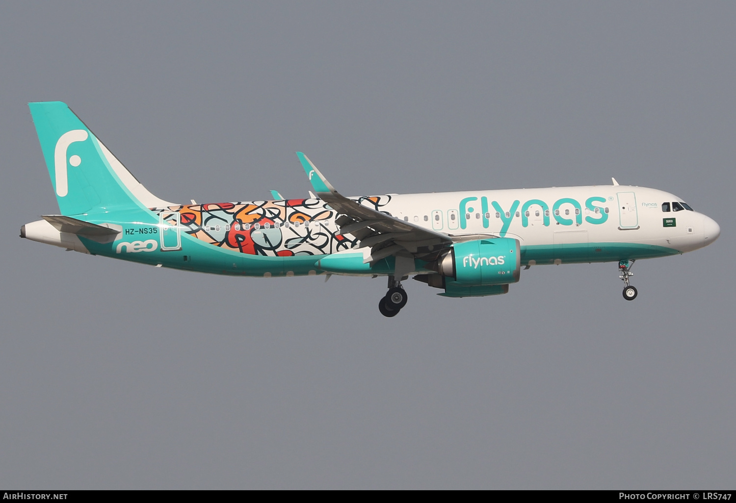Aircraft Photo of HZ-NS35 | Airbus A320-251N | Flynas | AirHistory.net #660970