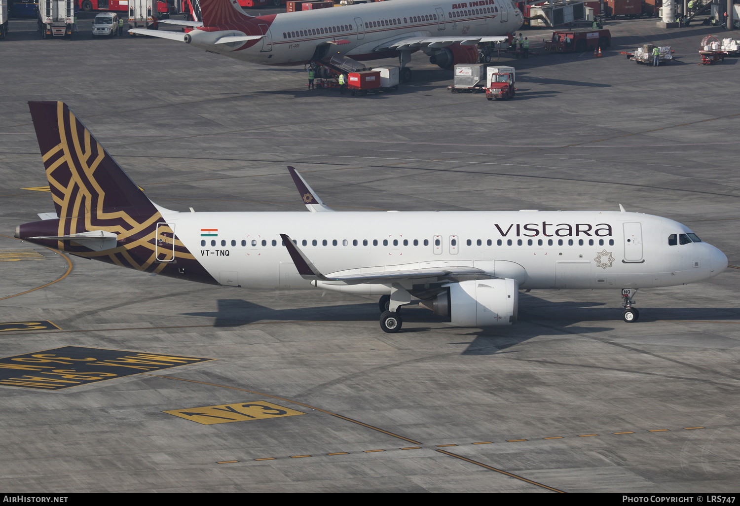 Aircraft Photo of VT-TNQ | Airbus A320-251N | Vistara | AirHistory.net #660976