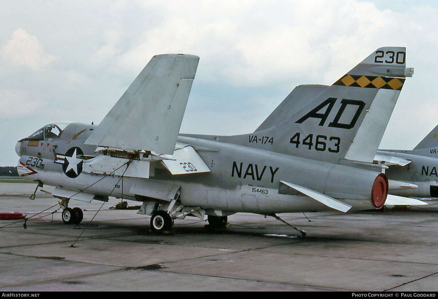 Aircraft Photo of 154463 / 4463 | LTV A-7B Corsair II | USA - Navy | AirHistory.net #660979