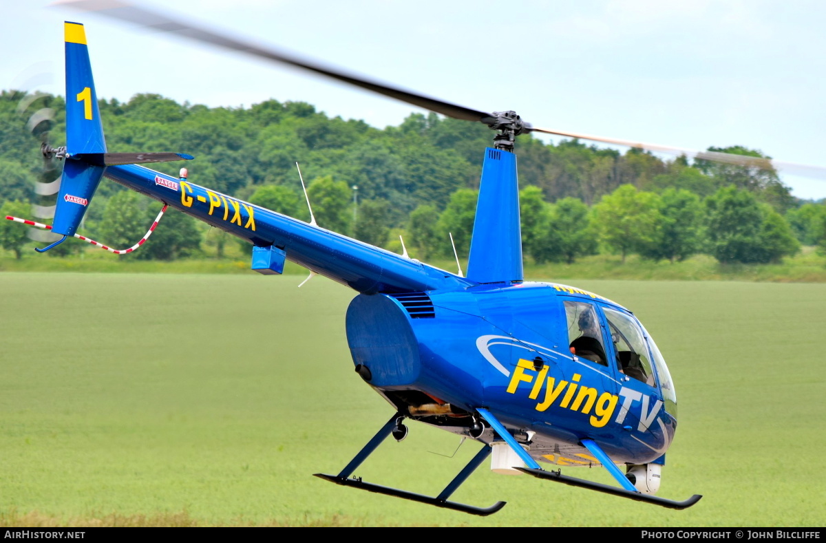 Aircraft Photo of G-PIXX | Robinson R-44 Raven II | Flying TV | AirHistory.net #660985