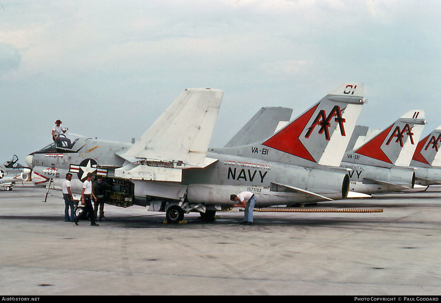 Aircraft Photo of 157593 | LTV A-7E Corsair II | USA - Navy | AirHistory.net #660986