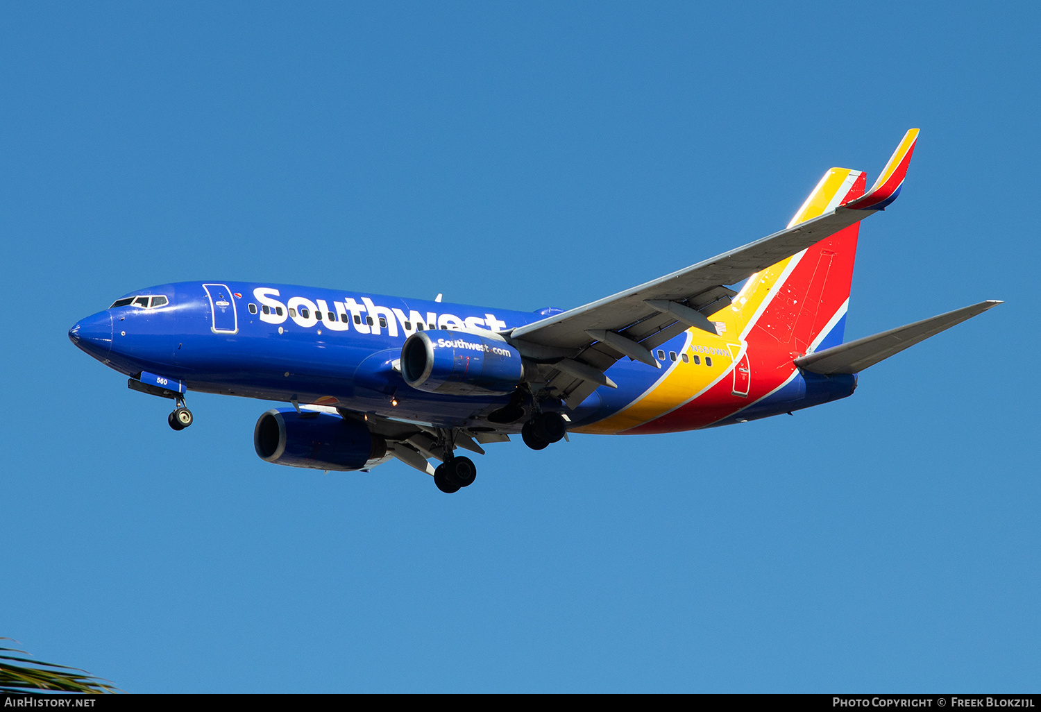 Aircraft Photo of N560WN | Boeing 737-790 | Southwest Airlines | AirHistory.net #660995