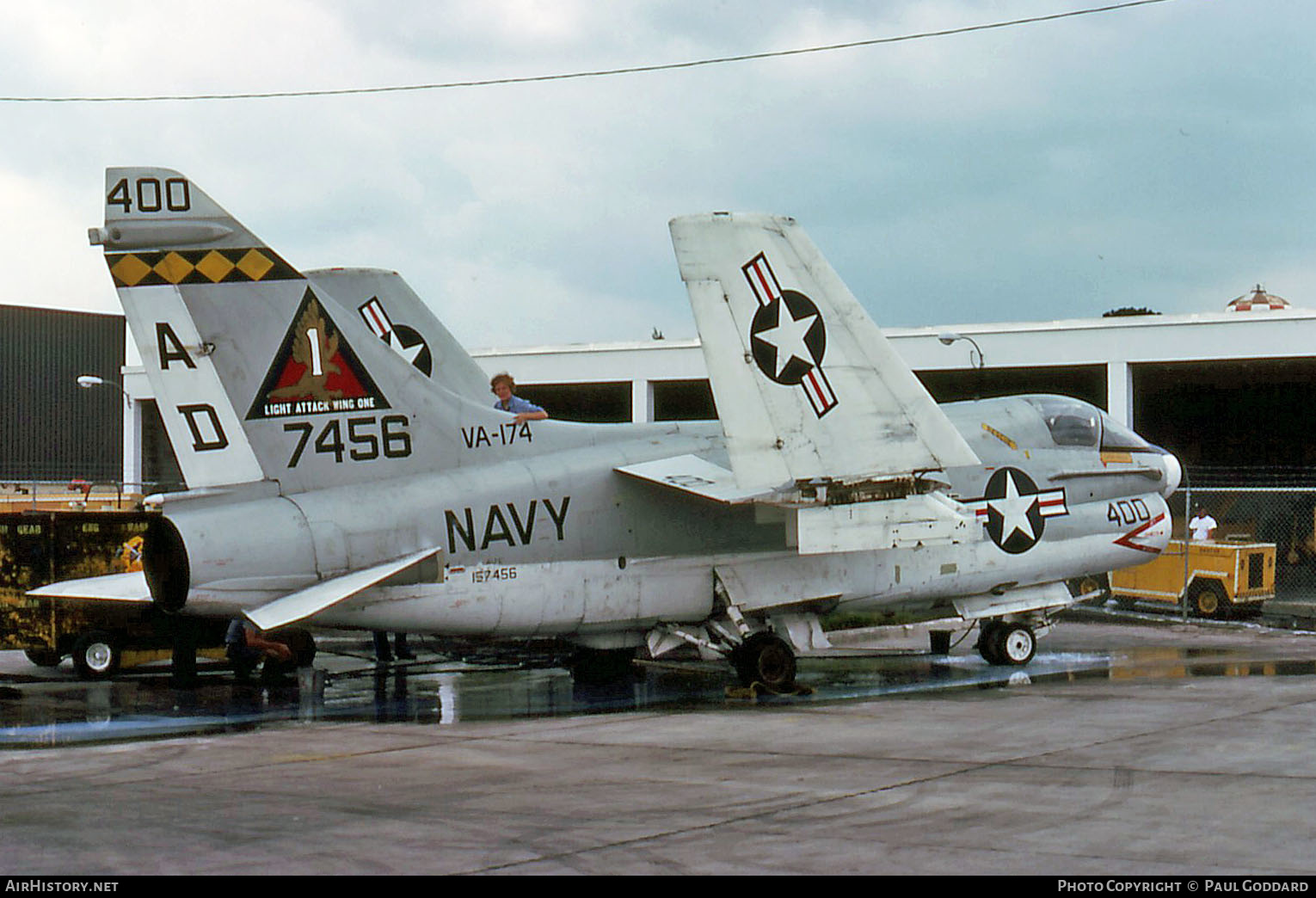 Aircraft Photo of 157456 / 7456 | LTV A-7E Corsair II | USA - Navy | AirHistory.net #661004