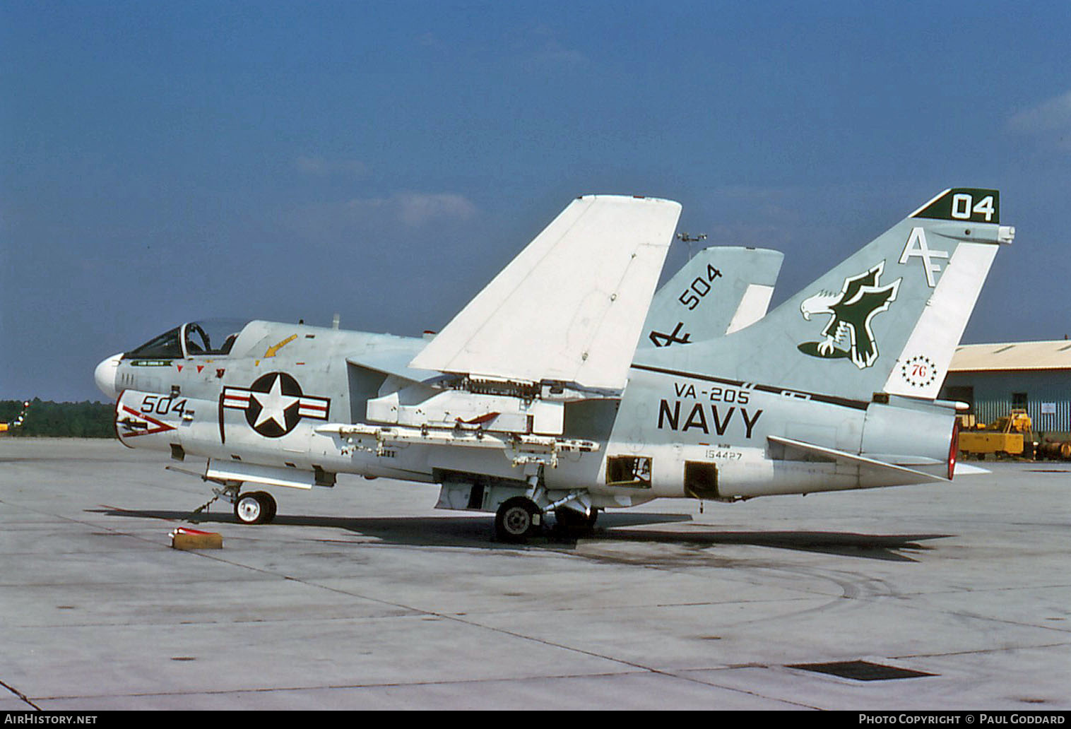 Aircraft Photo of 154427 | LTV A-7B Corsair II | USA - Navy | AirHistory.net #661008