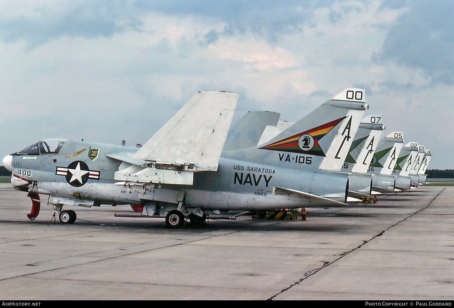 Aircraft Photo of 158831 | LTV A-7E Corsair II | USA - Navy | AirHistory.net #661011