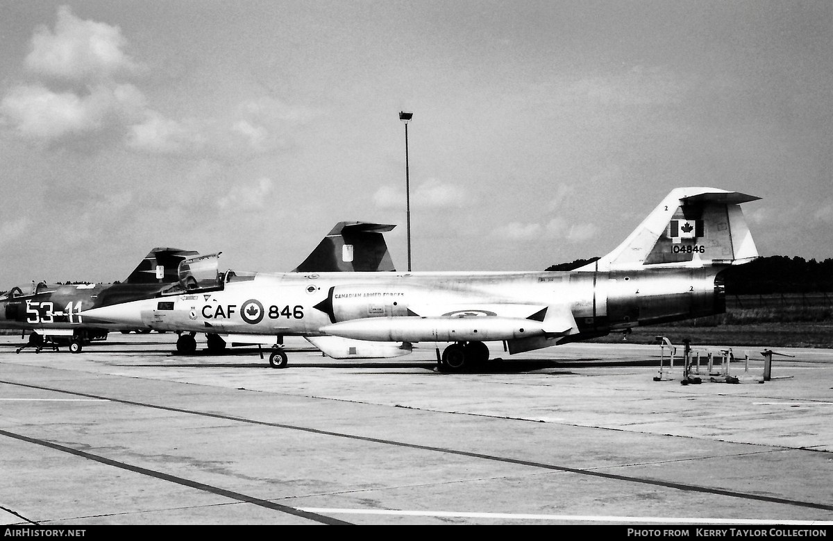 Aircraft Photo of 104846 | Canadair CF-104 Starfighter | Canada - Air Force | AirHistory.net #661023