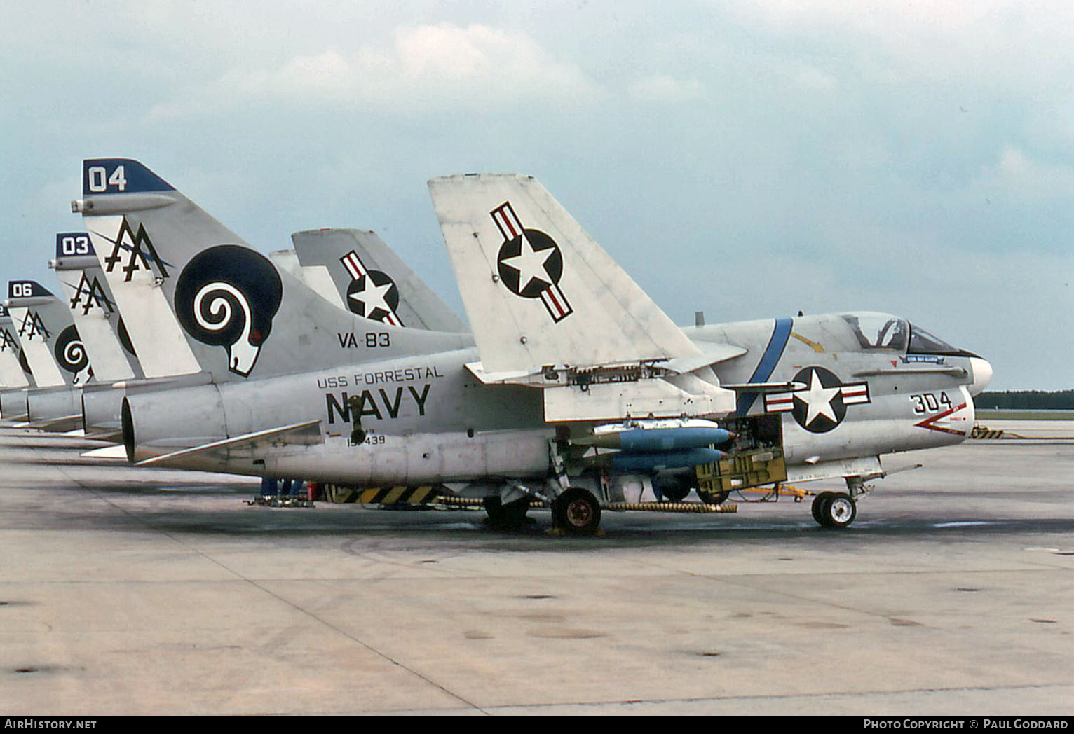 Aircraft Photo of 157439 | LTV A-7E Corsair II | USA - Navy | AirHistory.net #661026