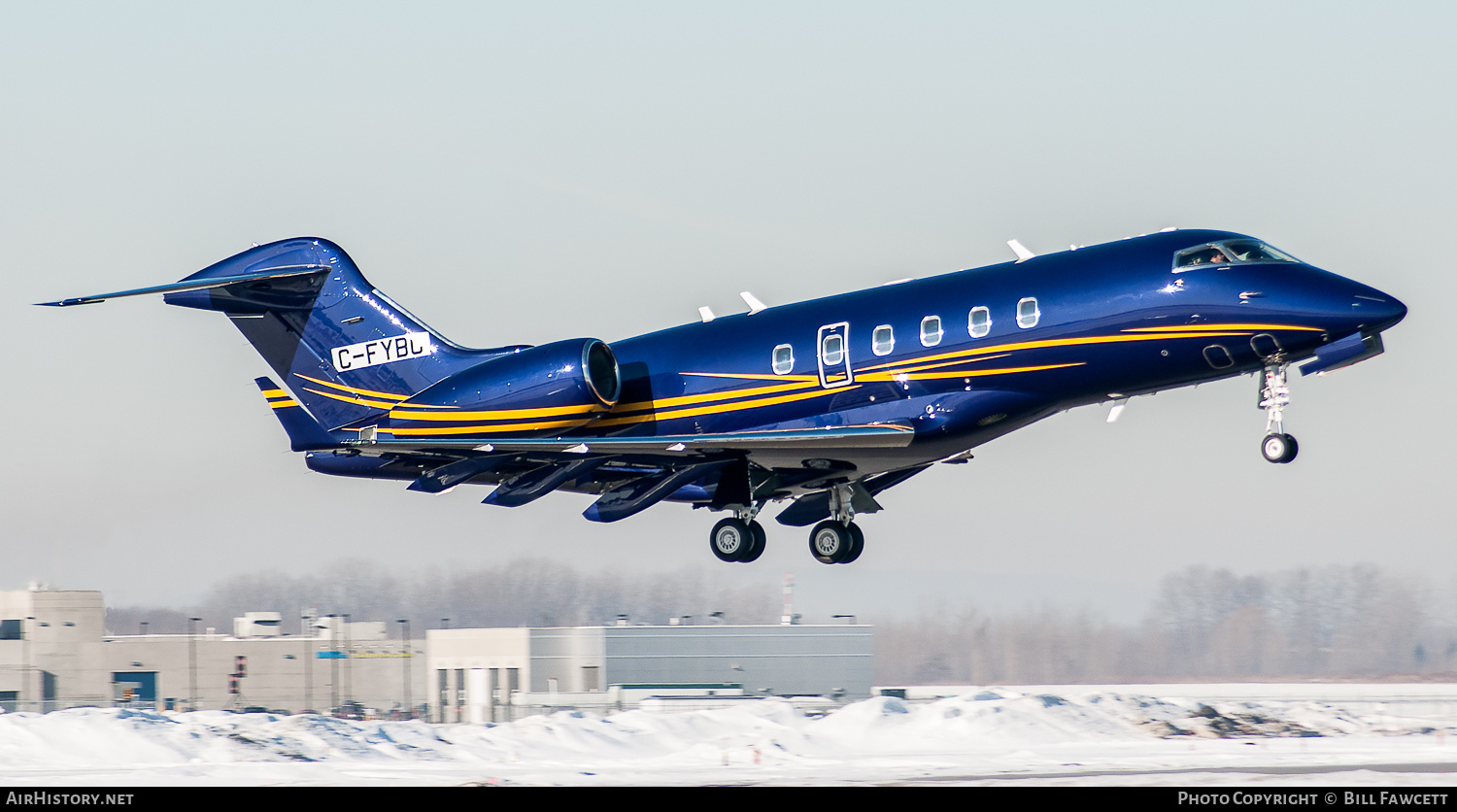 Aircraft Photo of C-FYBO | Bombardier Challenger 300 (BD-100-1A10) | AirHistory.net #661050