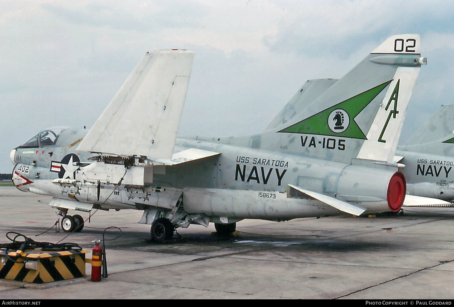 Aircraft Photo of 158673 | LTV A-7E Corsair II | USA - Navy | AirHistory.net #661055