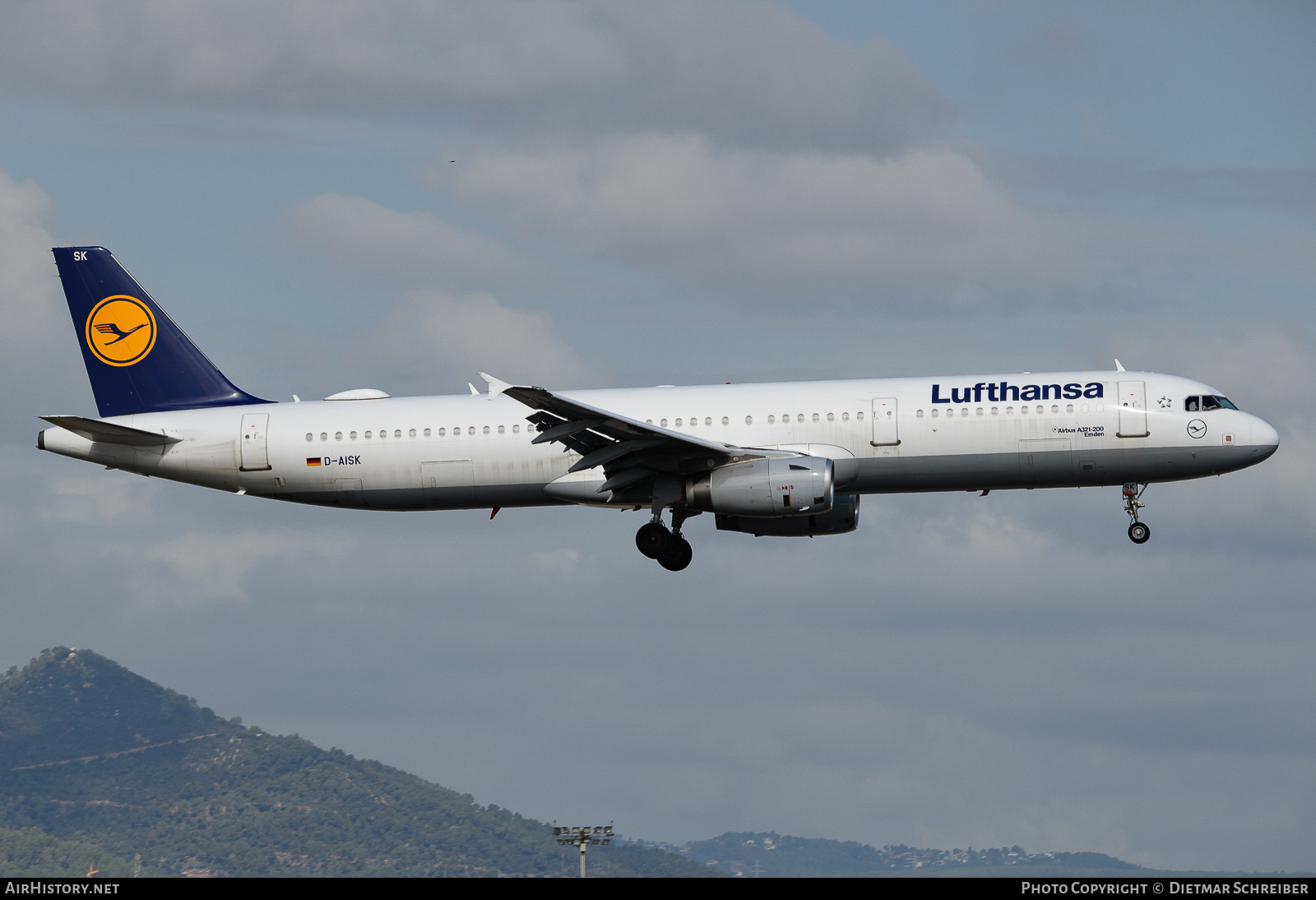 Aircraft Photo of D-AISK | Airbus A321-231 | Lufthansa | AirHistory.net #661060