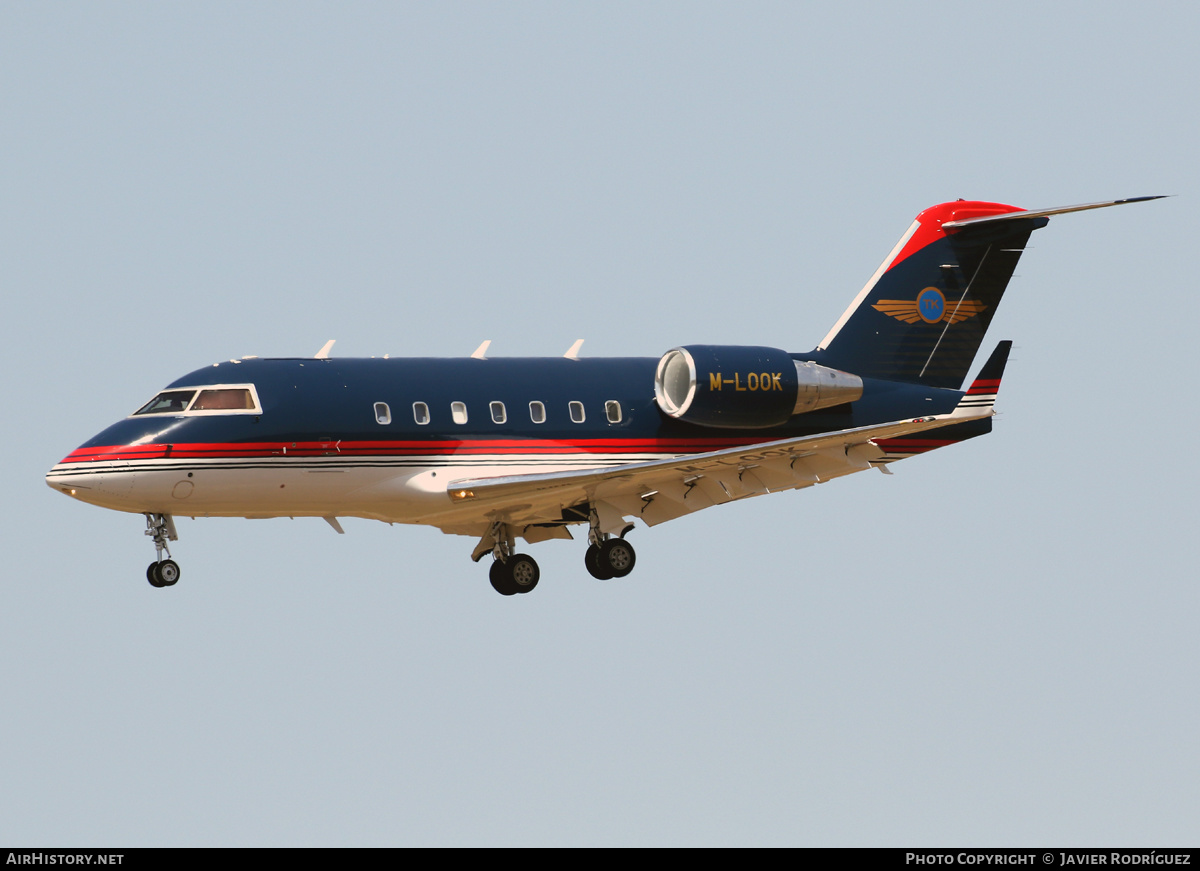 Aircraft Photo of M-LOOK | Bombardier Challenger 604 (CL-600-2B16) | AirHistory.net #661067