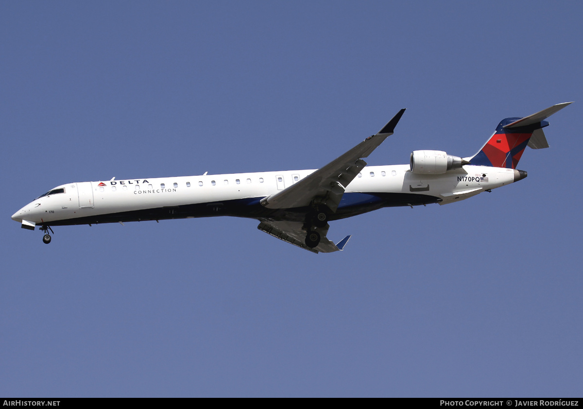 Aircraft Photo of N170PQ | Bombardier CRJ-900 (CL-600-2D24) | Delta Connection | AirHistory.net #661077