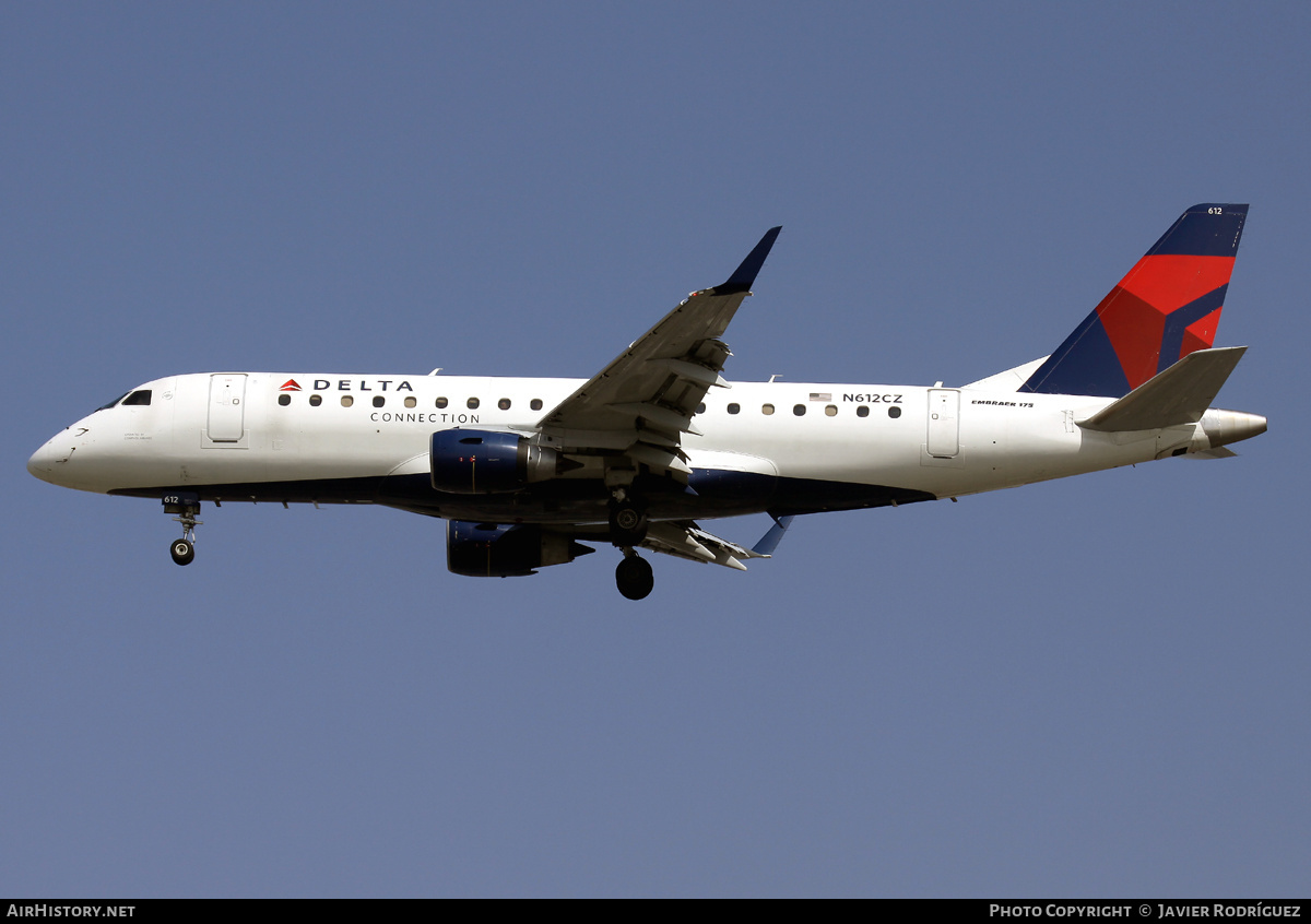 Aircraft Photo of N612CZ | Embraer 175LR (ERJ-170-200LR) | Delta Connection | AirHistory.net #661087