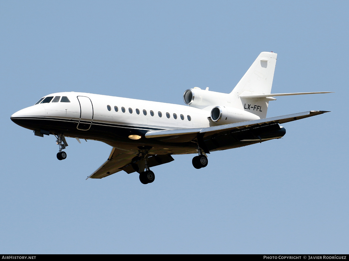 Aircraft Photo of LX-FFL | Dassault Falcon 900 | AirHistory.net #661091