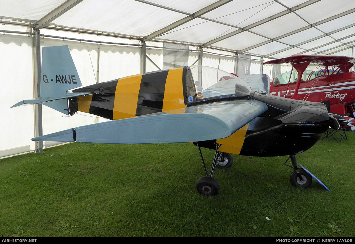 Aircraft Photo of G-AWJE | Tipsy T-66 Nipper RA45 Srs 3 | AirHistory.net #661106