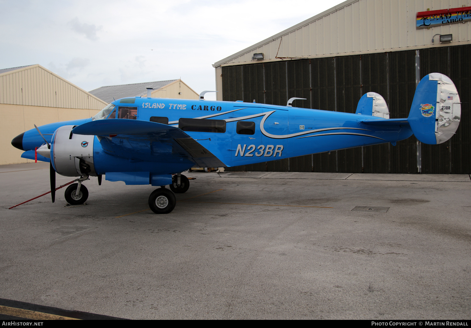 Aircraft Photo of N23BR | Beech E18S | Island Tyme Cargo | AirHistory.net #661123