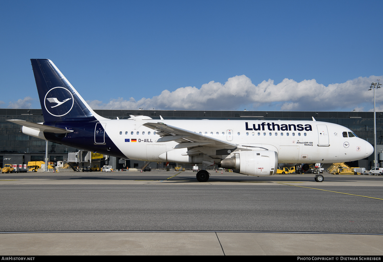 Aircraft Photo of D-AILL | Airbus A319-114 | Lufthansa | AirHistory.net #661127