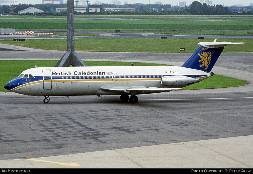 Aircraft Photo of G-ASJE | BAC 111-201AC One-Eleven | British Caledonian Airways | AirHistory.net #661172