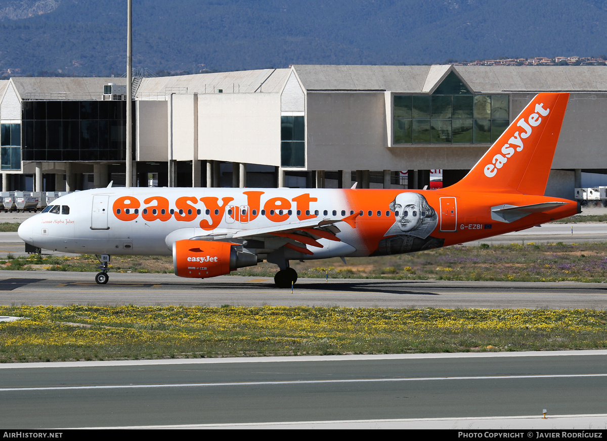 Aircraft Photo of G-EZBI | Airbus A319-111 | EasyJet | AirHistory.net #661183