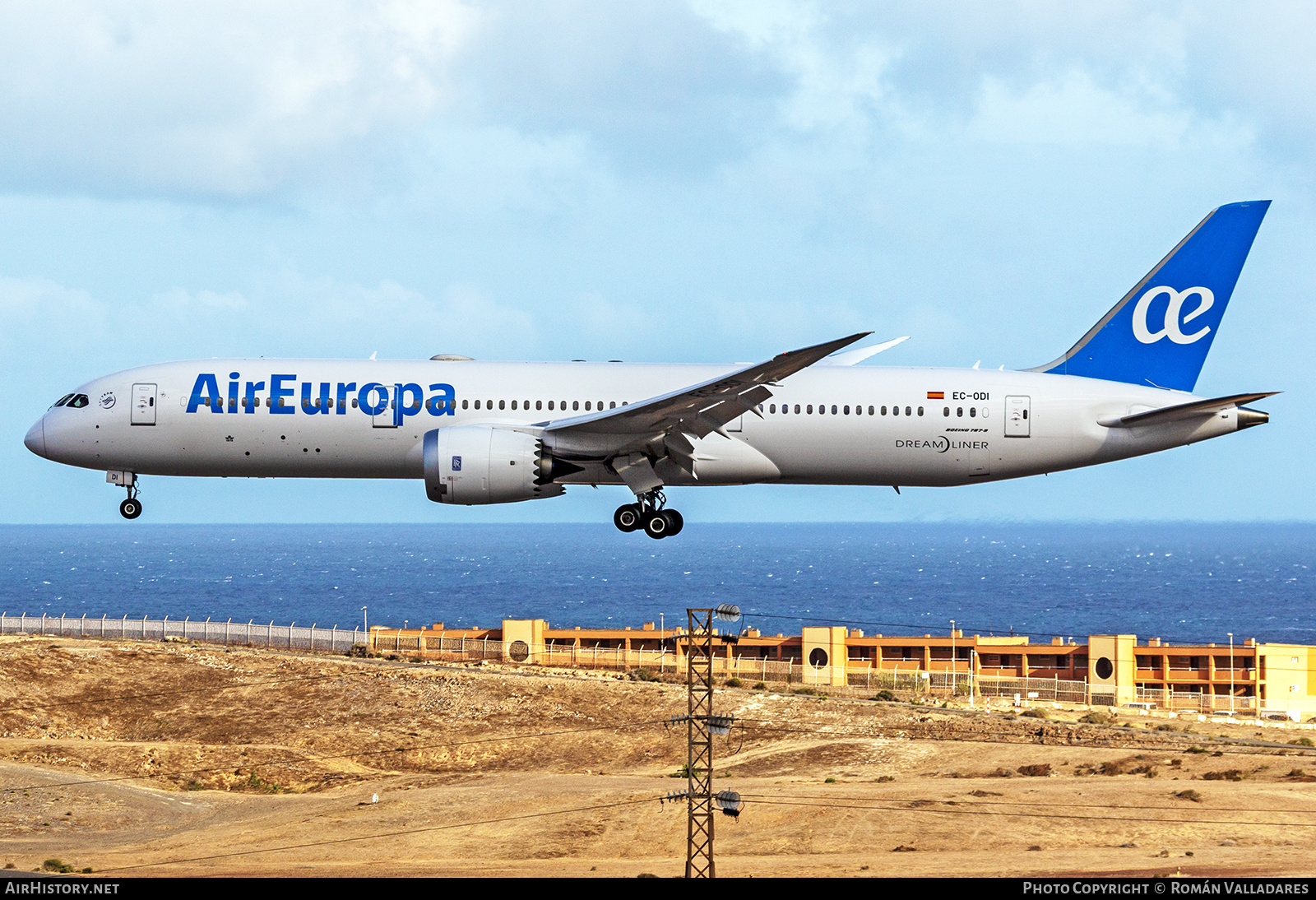 Aircraft Photo of EC-ODI | Boeing 787-9 Dreamliner | Air Europa | AirHistory.net #661188