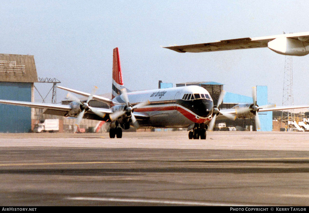 Aircraft Photo of G-APES | Vickers 953C Merchantman | Air Bridge | AirHistory.net #661222