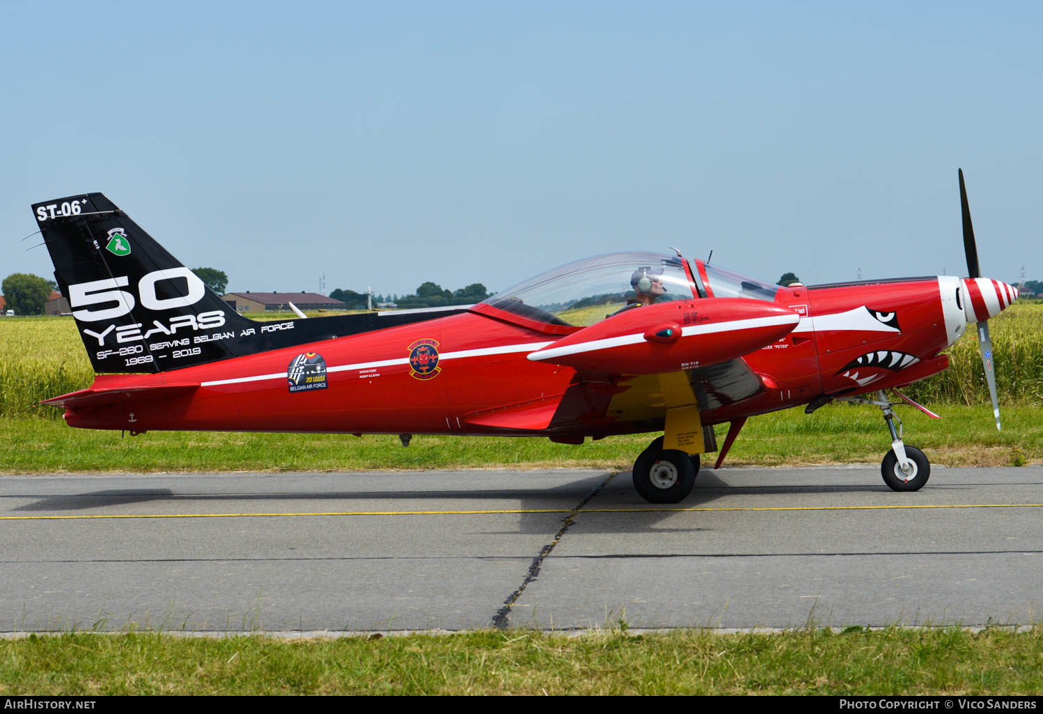 Aircraft Photo of ST-06 | SIAI-Marchetti SF-260M | Belgium - Air Force | AirHistory.net #661226