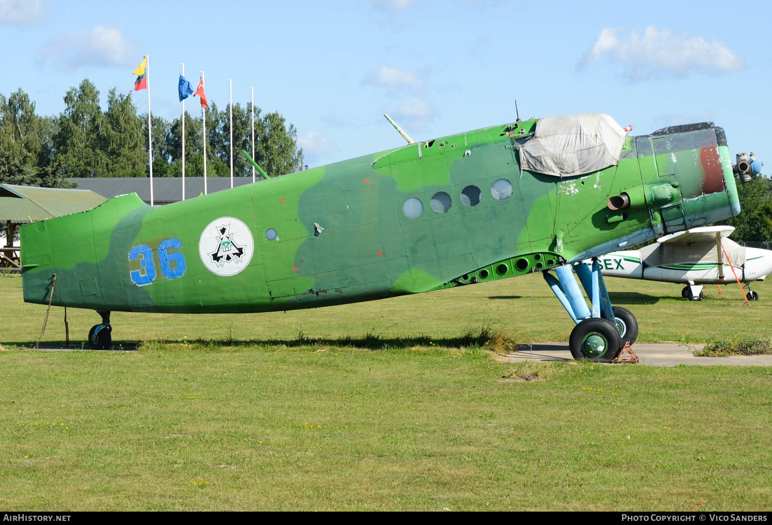 Aircraft Photo of 36 | Antonov An-2T | Lithuania - Volunteer Force | AirHistory.net #661227