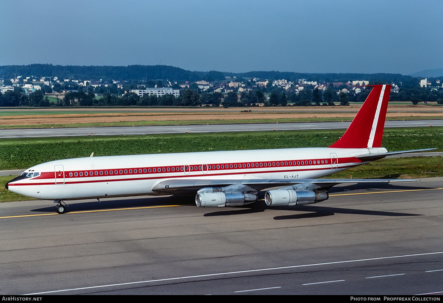 Aircraft Photo of EL-AJT | Boeing 707-344B | AirHistory.net #661257